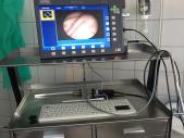 Sistem compact de video fibroscopie nazo-faringo-laringiana